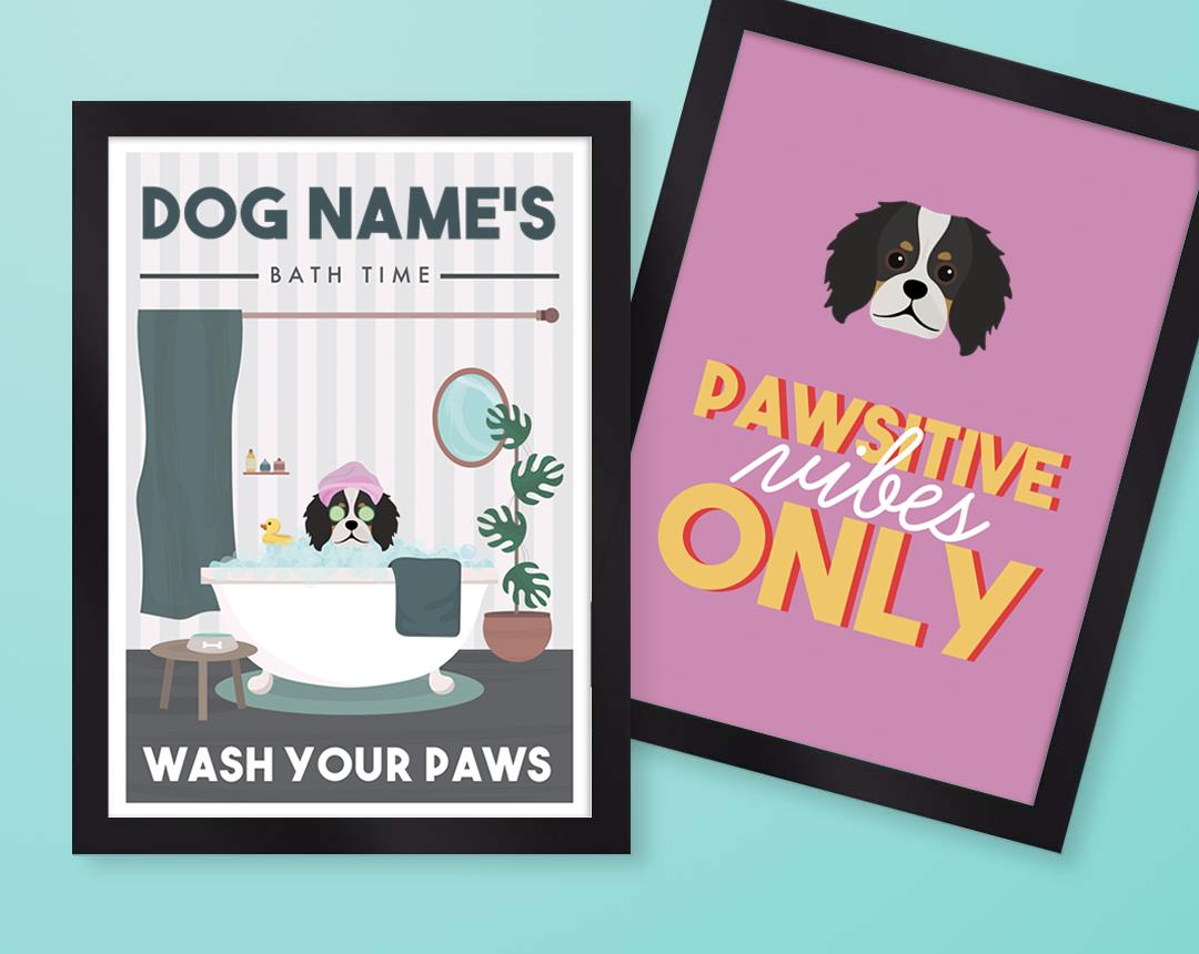 Personalized Dog Wall Art