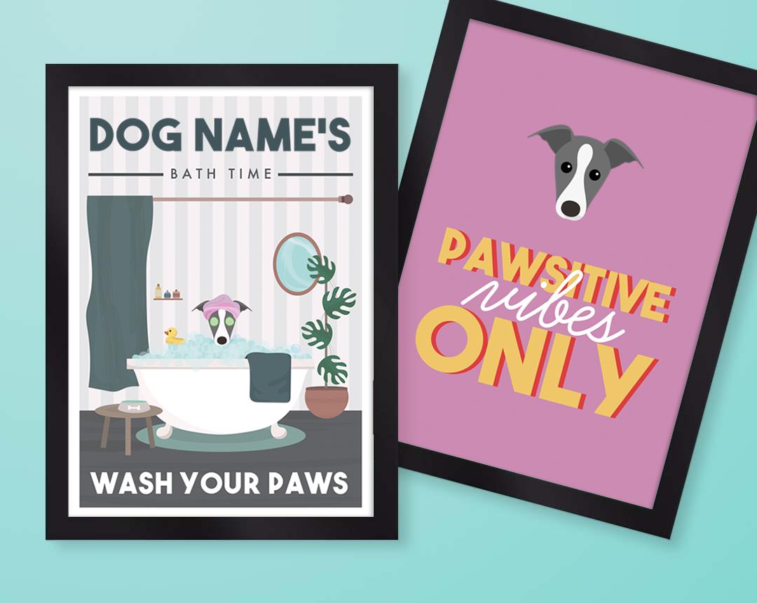 Personalized Dog Wall Art